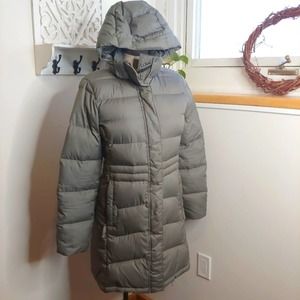 warm core down coat